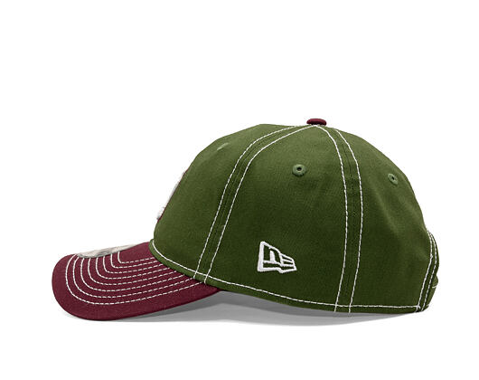 Cap New Era - MLB "Seasonal 2 Tone" 9TWENTY - NY Yankees - Green / Burgundy