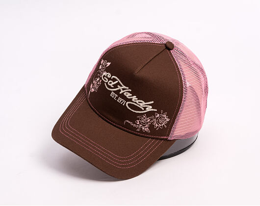 Cap Ed Hardy - Skull And Roses 5 Panel Trucker Cap