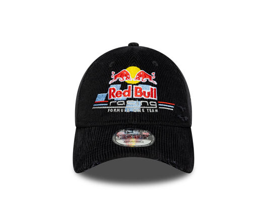 Cap New Era - F1 Distressed Cord 9FORTY - RED BULL F1 - Black
