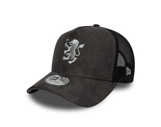 Cap New Era - Faux Suede 9FORTY A-Frame Trucker - ASTON VILLA FC - Graphite