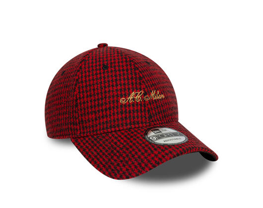 Cap New Era - Houndstooth 9FORTY - AC MILAN - Black