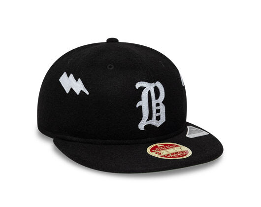 Cap New Era - MLB IMAGE DROP Heritage 9FIFTY Retro Crown - Atlanta Braves - Black