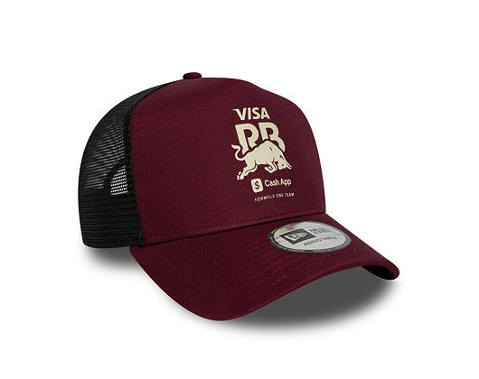 Cap New Era - F1 Seasonal 9FORTY A-Frame Trucker - Visa Cash App RB - Burgundy