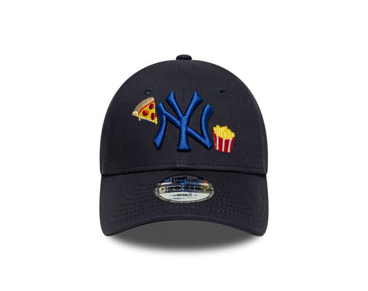 Kids Cap New Era - MLB Food Icon 9FORTY - NY Yankees - Navy / Blue