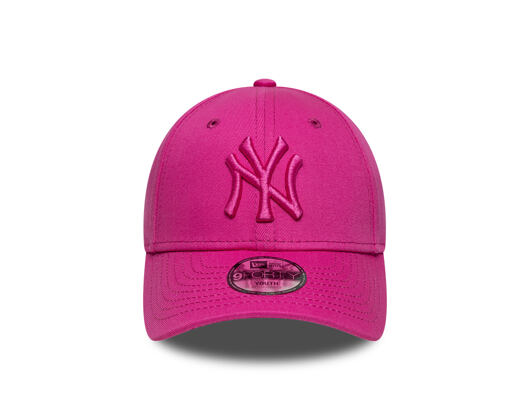 Kids Cap New Era - MLB League Essential 9FORTY - NY Yankees - Fuchsia