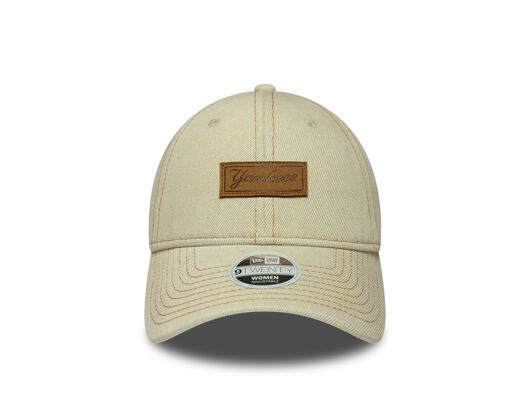 Womens Cap New Era - MLB Denim 9TWENTY - NY Yankees - Cream