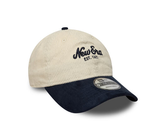 Cap New Era - Branded Cord Mix 9TWENTY - Cream / Navy