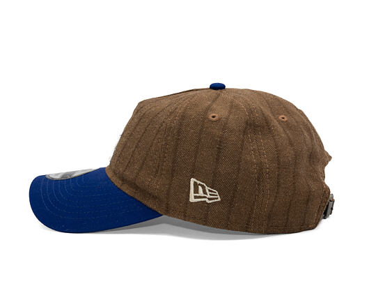 Cap New Era × Three Looms - Chestnut Pinstripe 9TWENTY A-Frame - LA Dodgers