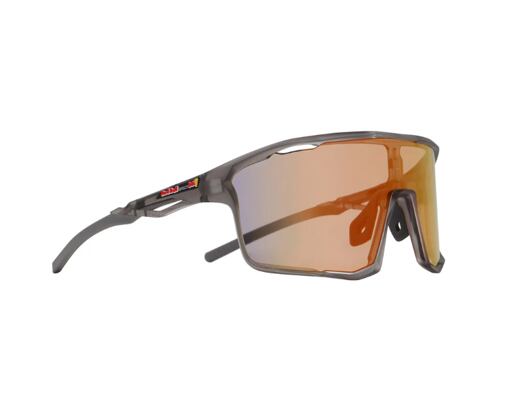Sunglasses Red Bull SPECT - RUMBLE - Matt Black/Brown - Red Mirror