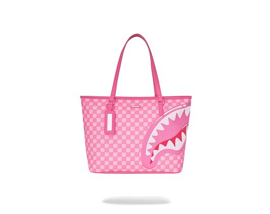 Bag Sprayground - Pink New Check Faces Tote