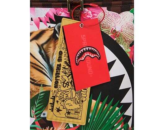 Bag Sprayground - Flowering Jungle Shark 2 Tote