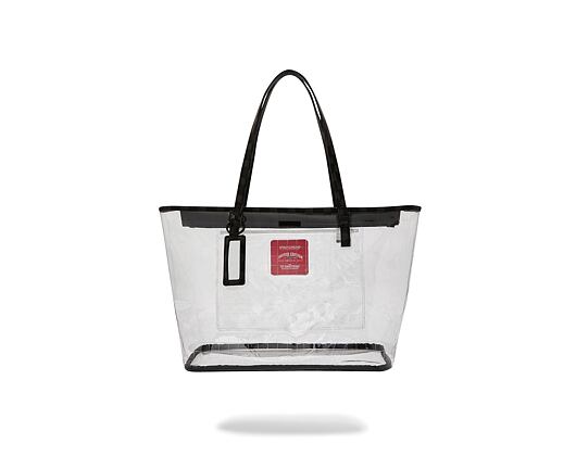 Bag Sprayground - Drip Check Fully Clear Tote