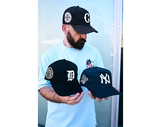 Cap New Era - MLB Retro Cord Cooperstown 19TWENTY - Detroit Tigers - Black