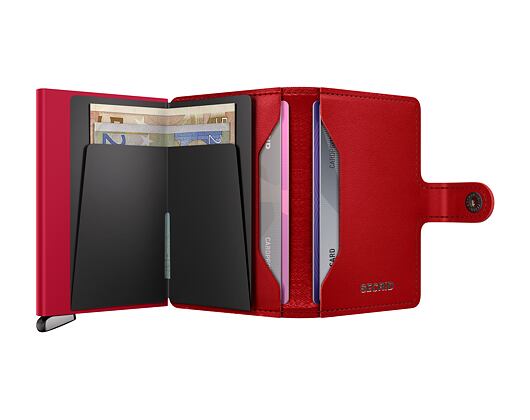 Wallet Secrid - Miniwallet Emboss Diamond Premium - Red