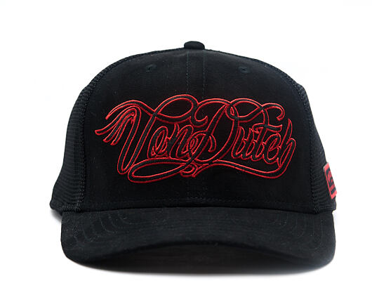Cap Von Dutch - Semi Curve - Embroidery Premium - Black