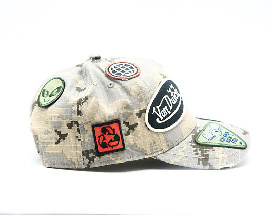 Cap Von Dutch - Baseball - Camo Patch - Camo