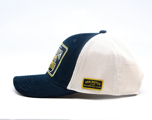 Cap Von Dutch - School Bus Legends Patch Premium Semi Curve - Navy / White