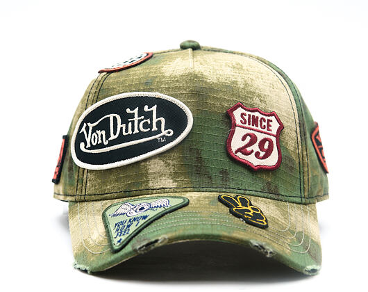 Cap Von Dutch - Baseball - Camo Patch - Camo