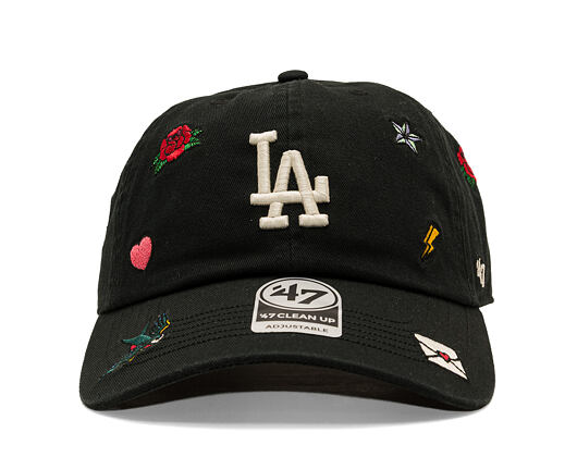 Cap '47 Brand - MLB Multi Scatter CLEAN UP - LA Dodgers - Black