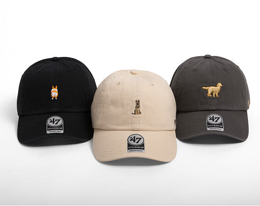 Cap '47 Brand - Dog Base Runner Icon CLEAN UP