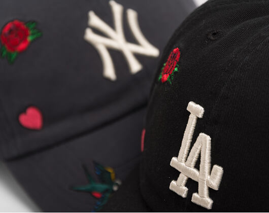 Cap '47 Brand - MLB Multi Scatter CLEAN UP - LA Dodgers - Black