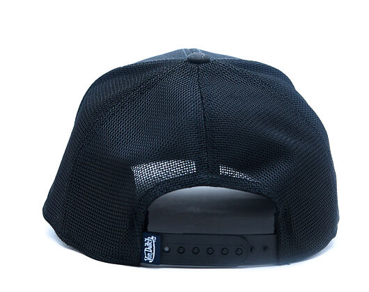 Cap Von Dutch - Denim Visor Patch Premium Trucker - Black / Navy