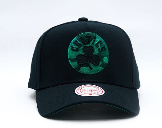 Cap Mitchell & Ness - NBA 404 Club Camo Pro Snapback - Boston Celtics - Black