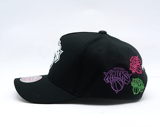 Cap Mitchell & Ness - NBA 404 Club Neon Pro Snapback - New York Knicks - Black