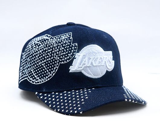 Cap Mitchell & Ness - NBA Run Stitch Pro Snapback - Los Angeles Lakers - Blue