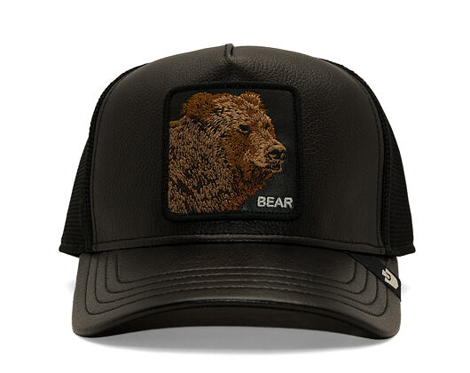 Cap Goorin - Faux Leather Bear - Black