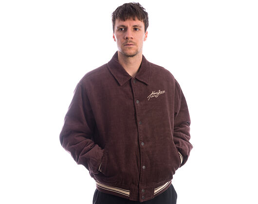 Jacket Karl Kani - Kani Jeans Corduroy Oversized College Jacket - Brown