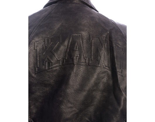 Jacket Karl Kani - Signature PU Leather Bomber Jacket - Black