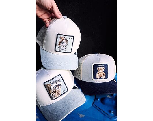 Cap Goorin - Denim Cuddly - Teddy Bear - Light Denim