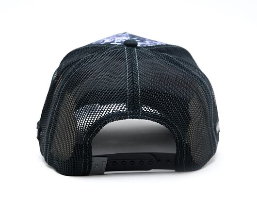 Cap Capslab - Looney Tunes Trucker - Bugs Bunny Toon Print - Navy / Black