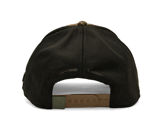 Cap Capslab - Tom & Jerry Trucker - Jerry Wink Checkered - Brown / Black