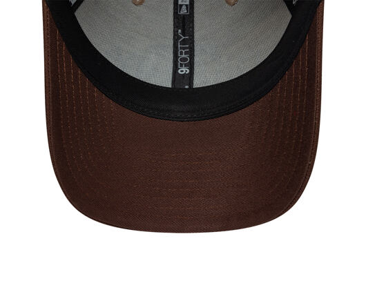 Cap New Era - Branded Wordmark 9FORTY M-CROWN - Camel / Chestnut Brown