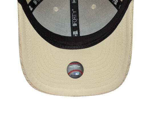 Cap New Era - MLB Cord Visor 9FORTY M-CROWN - NY Mets - Cream
