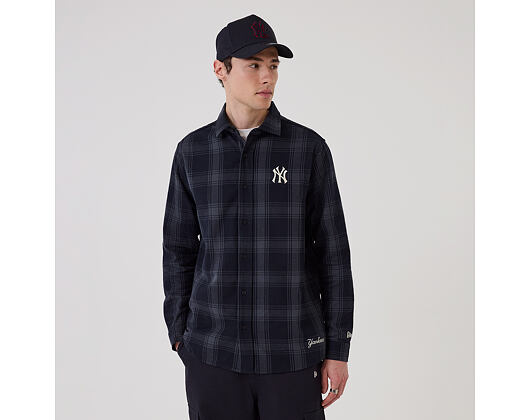 Tee New Era - MLB Plaid Shirt - NY Yankees - Navy
