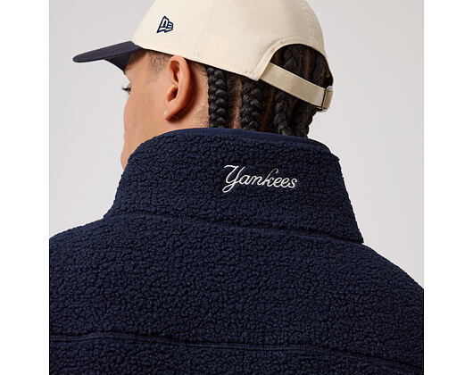 Jacket New Era - MLB Sherpa Jacket - NY Yankees - Navy
