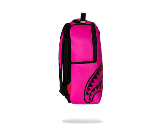 Backpack Sprayground - Shark Central White Stencil Shark Pink Nylon Backpack