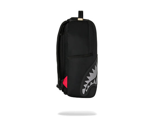 Backpack Sprayground - Shark Central Black Nylon Gray Embossed Backpack