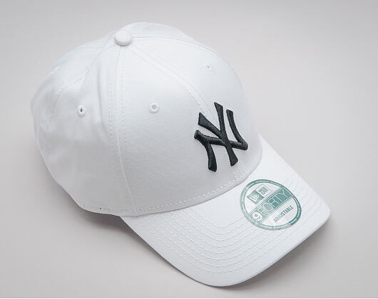 New Era 9FORTY MLB League Basic New York Yankees Strapback White / Black Cap