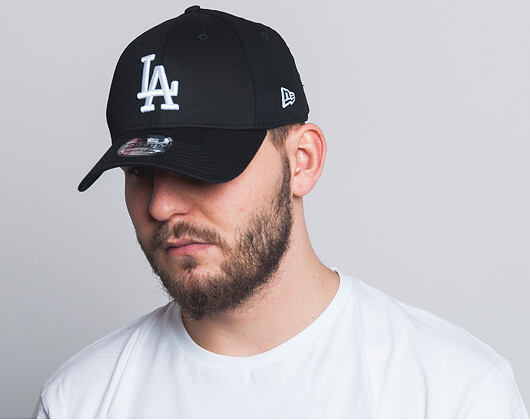 New Era League Essential Los Angeles Dodgers 39THIRTY Black/White Cap