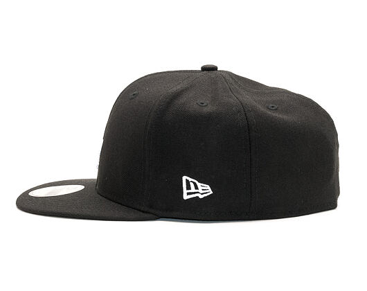 New Era 59FIFTY MLB Basic Los Angeles Dodgers Fitted Black / White Cap