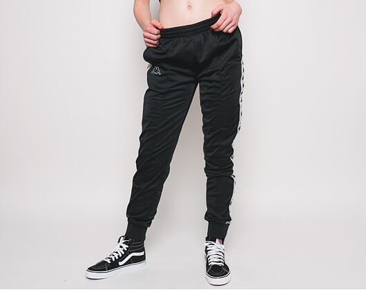 Kappa 222 Banda Rastoria Slim 303KUC0 965 Black/White Sweatpants