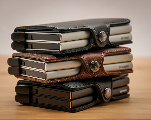 Secrid Twinvallet Vintage Black Wallet