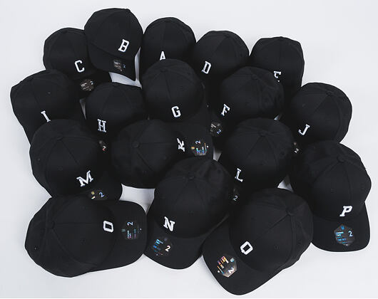 State of WOW Foxtrot SC9201-990F Baseball Cap Crown 2 Black/White Strapback