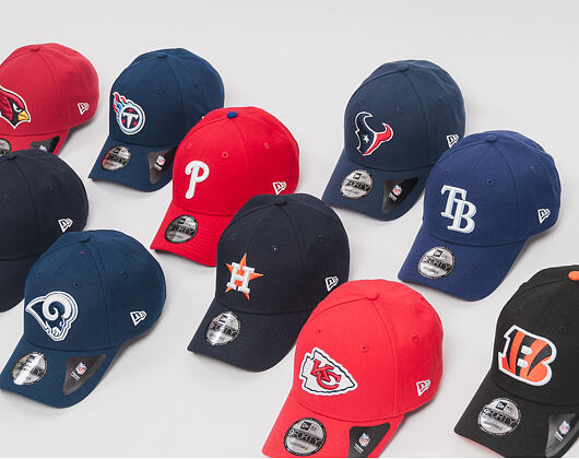 New Era The League Houston Texans 9FORTY Team Color Strapback Cap