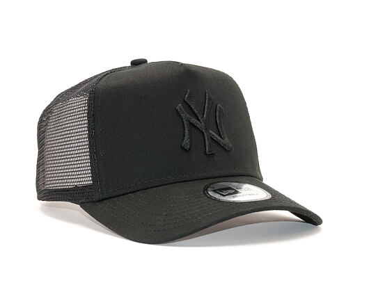 New Era Clean Trucker New York Yankees Snapback Black / Black Cap