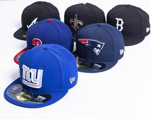 New Era 59FIFTY MLB Basic Atlanta Braves Fitted Black / White Cap